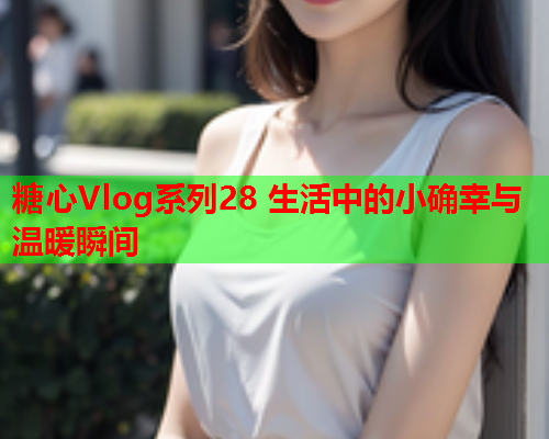 糖心Vlog系列28 生活中的小确幸与温暖瞬间
