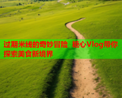 过期米线的奇妙冒险 糖心Vlog带你探索美食新境界  第1张