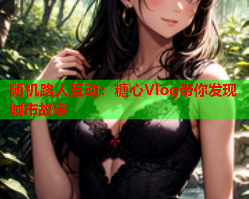 随机路人互动：糖心Vlog带你发现城市故事  第1张